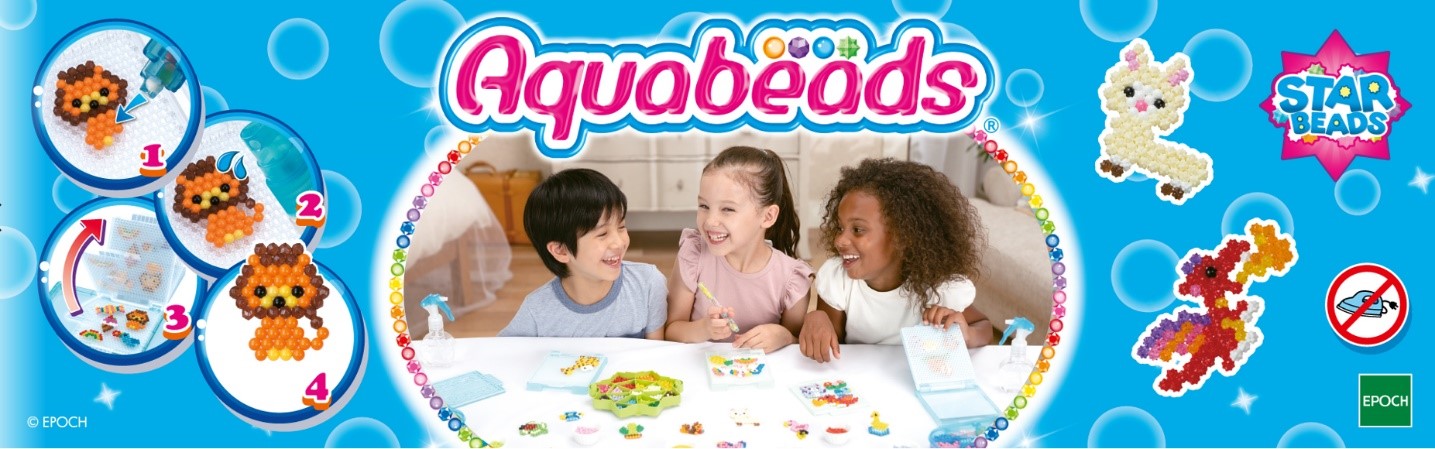 Wszystkie produkty Aquabeads wykonane są z materiałów nietoksycznych i pomyślnie przeszły testy zgodności z normami bezpieczeństwa dla zabawek na całym świecie